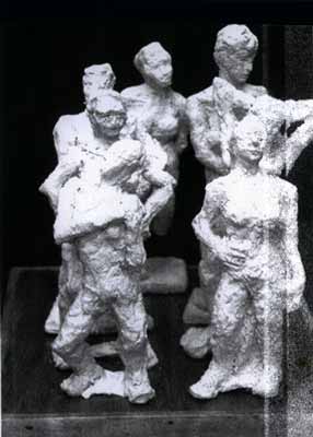 Small Figures Standing