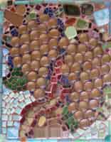 Mosaic Fruit Grapes